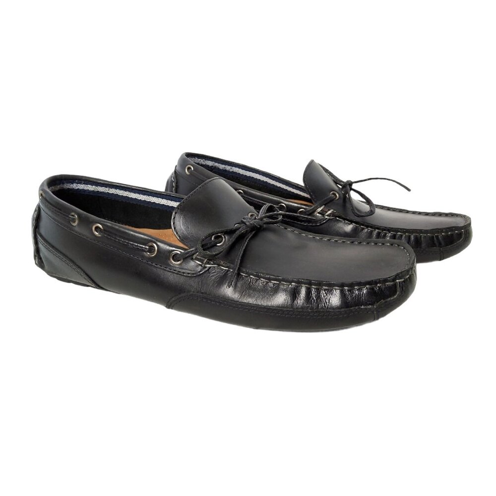 Mens Clarks "Hommes" Brazilian Made Leather Pull On Loafers. Size 11M.